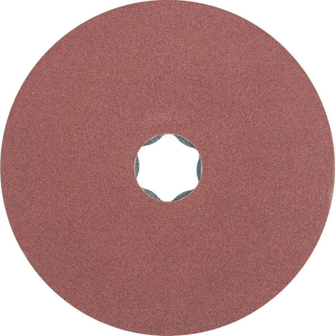 PFERD COMBICLICK RESIN FIBRE DISC ALUM OX 115MM 120 GRIT